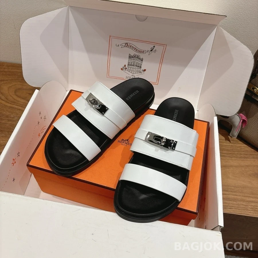 에르메스 에르메스 에클레어 샌들 화이트 상세 이미지