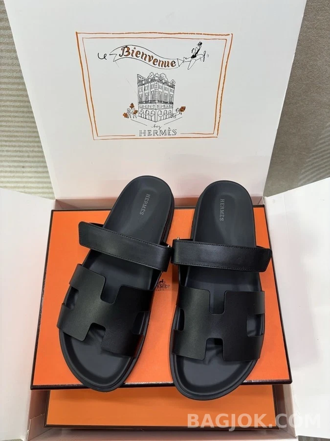 에르메스 에르메스 H 컷아웃 스트랩 슬라이드 상세 이미지