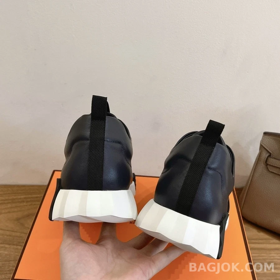 에르메스 에르메스 H 디테일 레더 스니커즈 상세 이미지