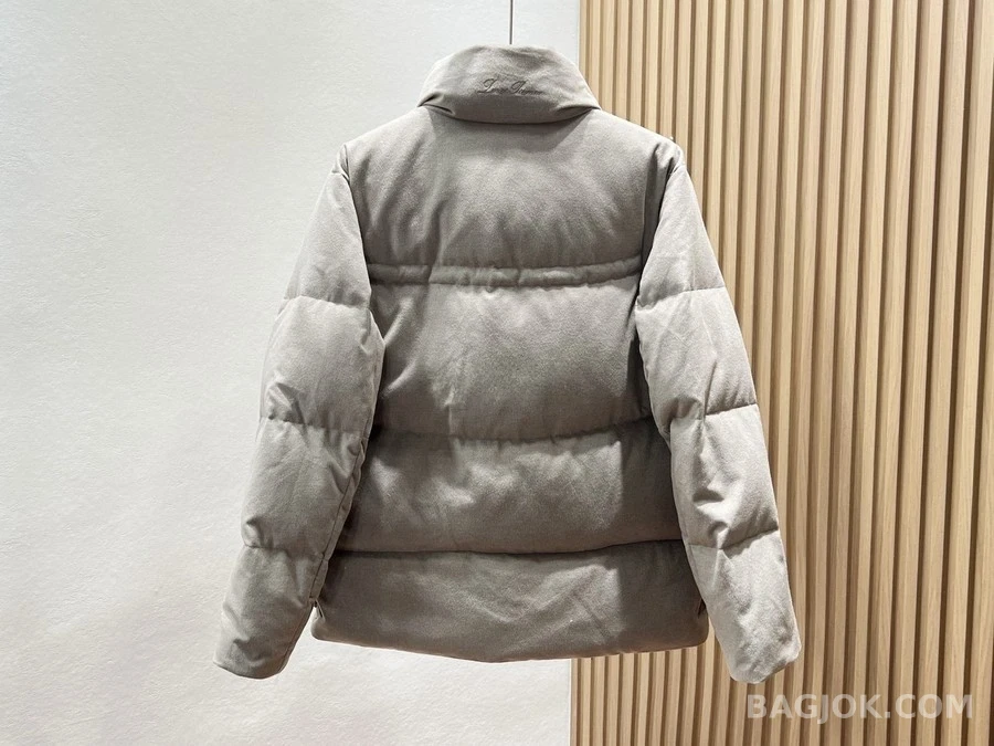  로로피아나 울 블렌드 푸퍼 재킷 상세 이미지