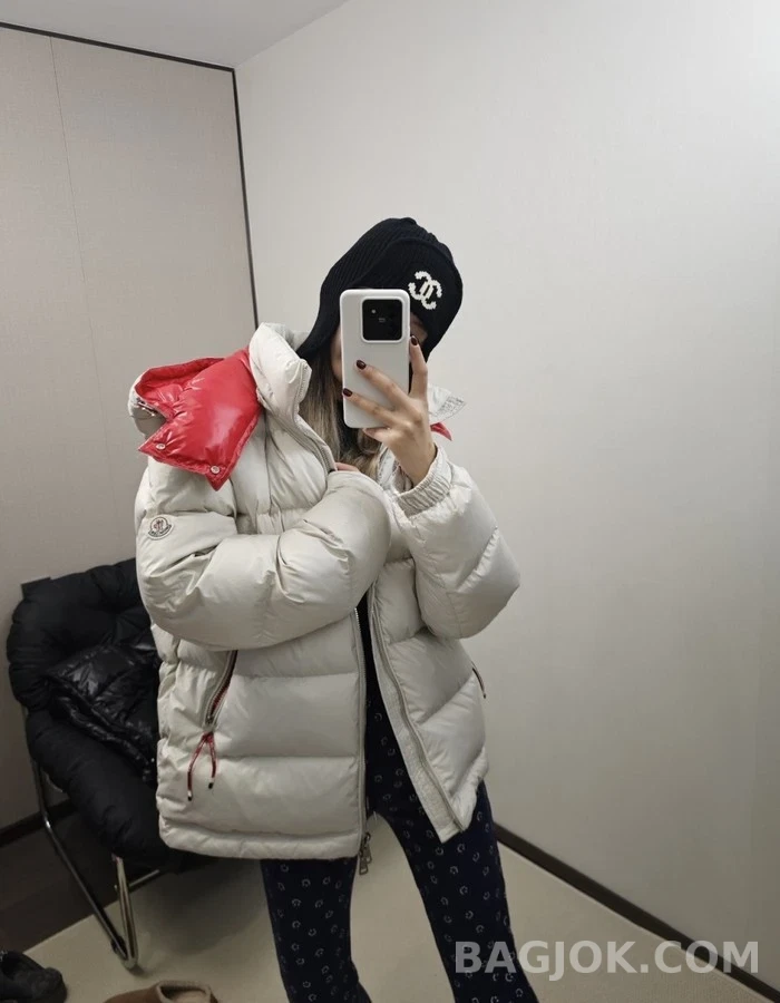 몽클레어 몽클레어 배색 후드 상세 이미지