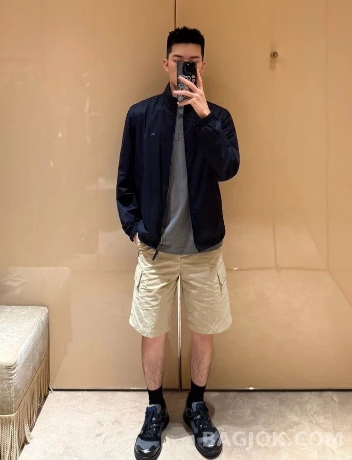 버버리 버버리 리버서블 스탠드넥 코튼 니트 상세 이미지