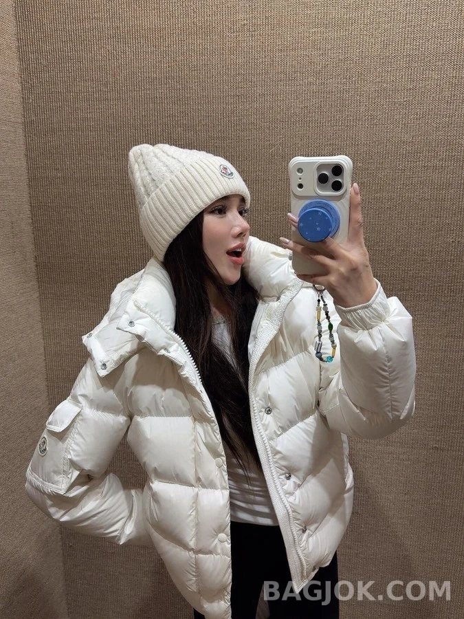 몽클레어 몽클레어 마야 후드 숏 패딩 상세 이미지