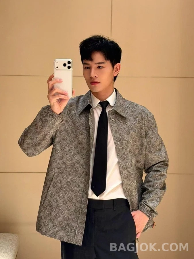 루이비통 루이비통 모노그램 프린트 재킷 상세 이미지