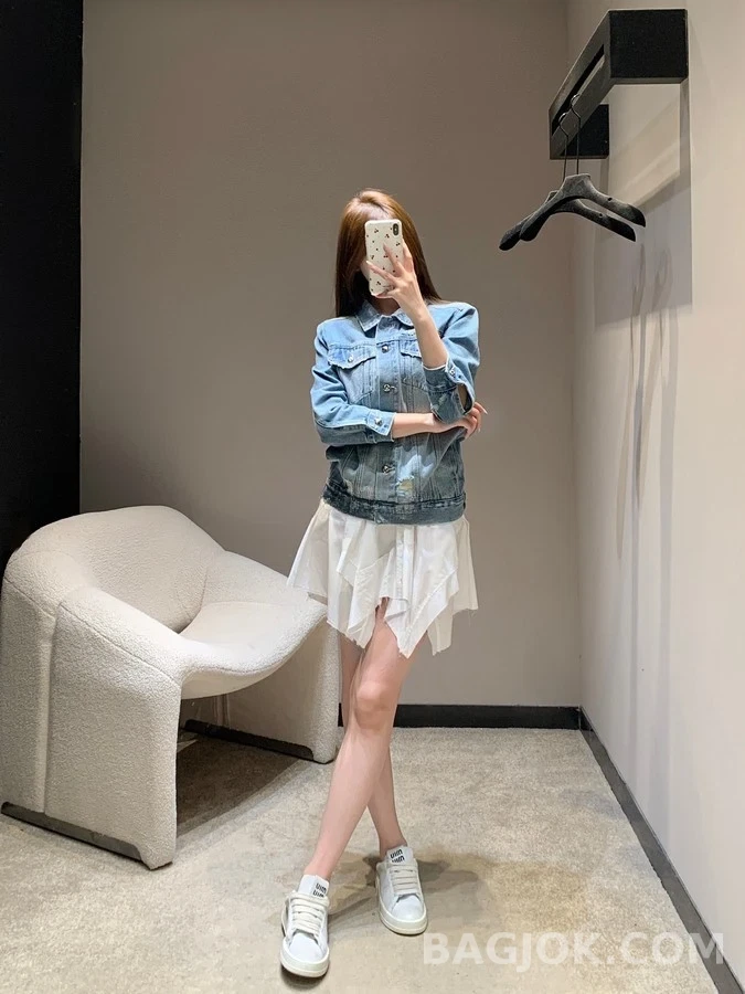 크롬하츠 크롬하츠 십자가 로고 데님 자켓 상세 이미지