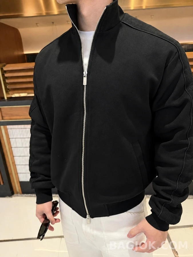 디올 디올 오블리크 자카드 집업 니트 상세 이미지