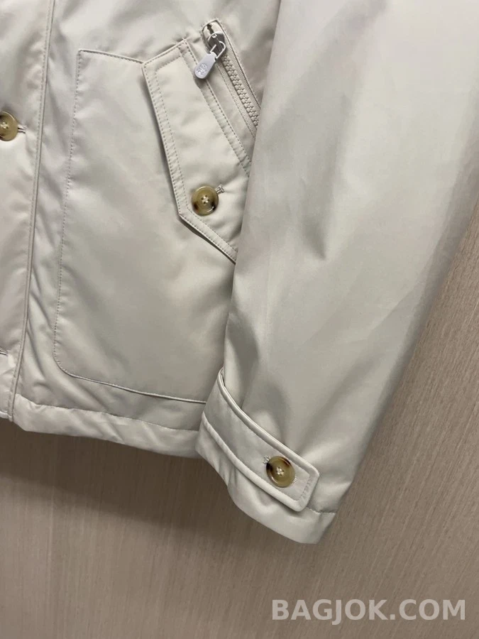  브루넬로 쿠치넬리 탈착 퍼카라 구스 다운 파카1 상세 이미지