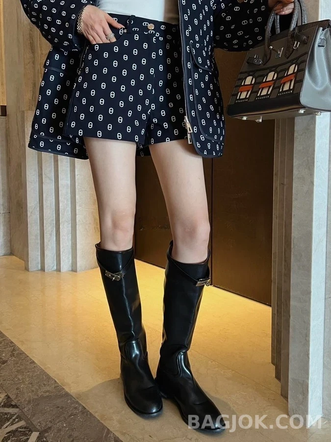 에르메스 에르메스 모노그램 프린트 리버서블 자켓 상세 이미지