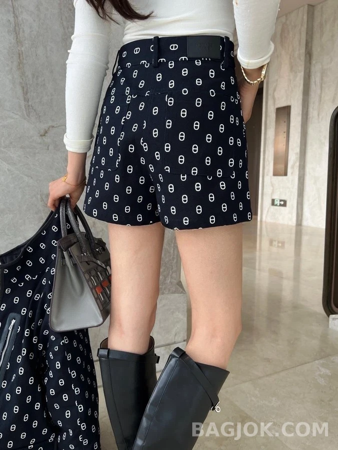 에르메스 에르메스 모노그램 프린트 리버서블 자켓 상세 이미지