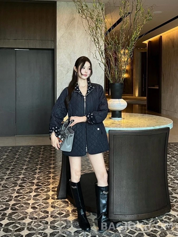 에르메스 에르메스 모노그램 프린트 리버서블 자켓 상세 이미지