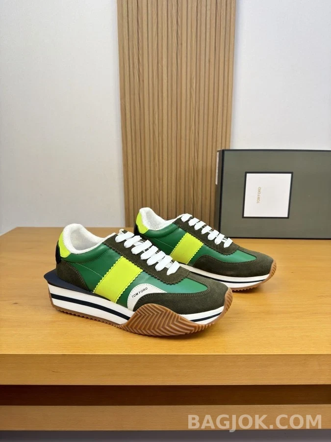  톰포드 배색 러너 스니커즈 상세 이미지