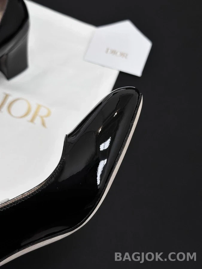 디올 디올 리본 메리제인 플랫 상세 이미지