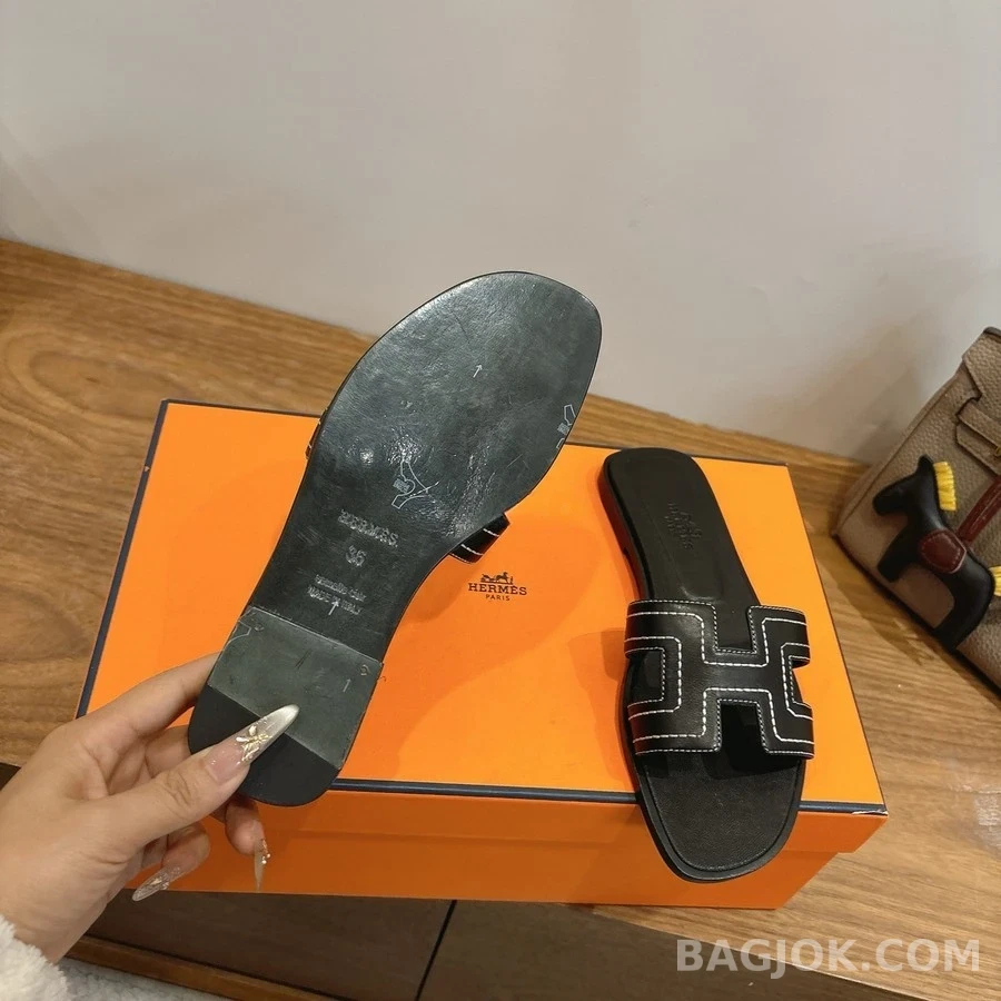 에르메스 에르메스 Oran H 스트랩 샌들 상세 이미지