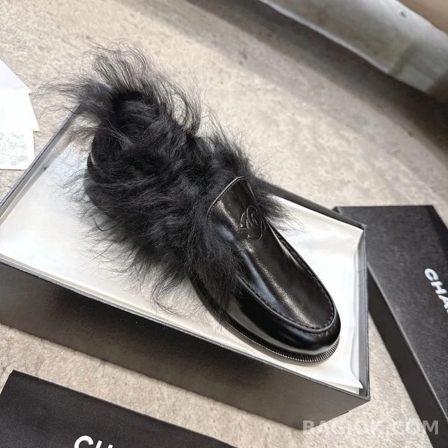 샤넬 샤넬 퍼 로퍼 상세 이미지