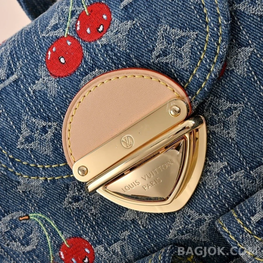 루이비통 루이비통 베니스 데님 체리 백팩 상세 이미지