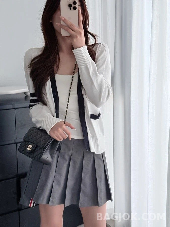 샤넬 샤넬 크러쉬 스퀘어 미니 펄 플랩백 상세 이미지