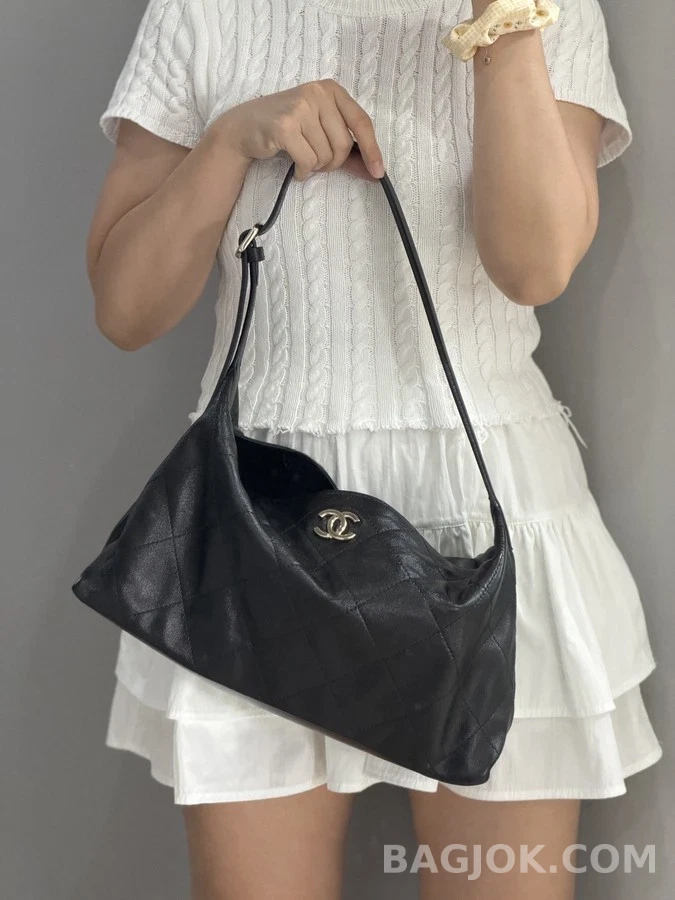 샤넬 샤넬 퀼팅 로고 호보백 상세 이미지