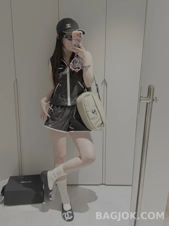 샤넬 샤넬 로고 플랫 상세 이미지