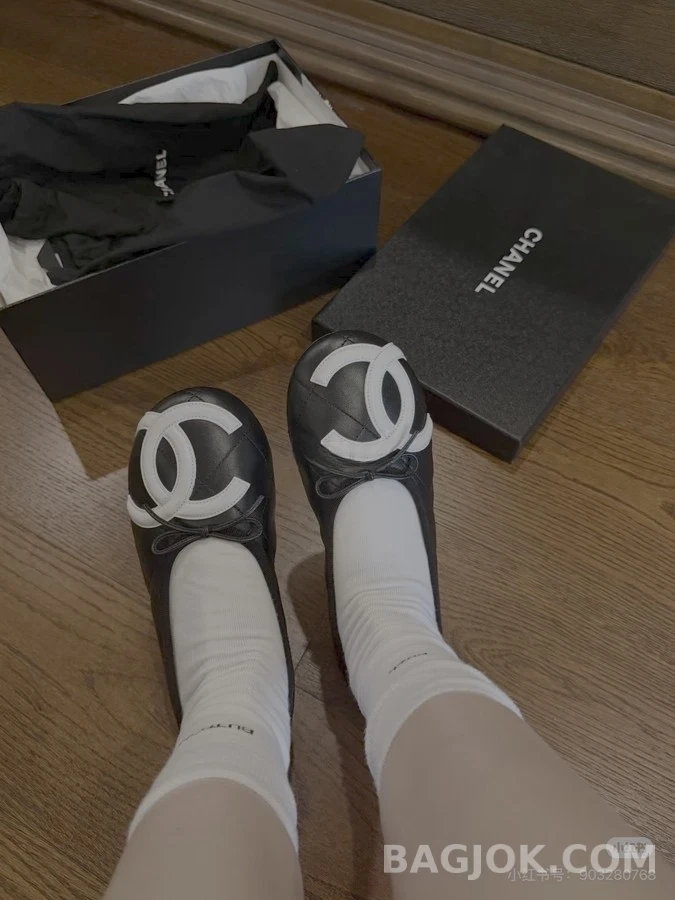 샤넬 샤넬 로고 플랫 상세 이미지
