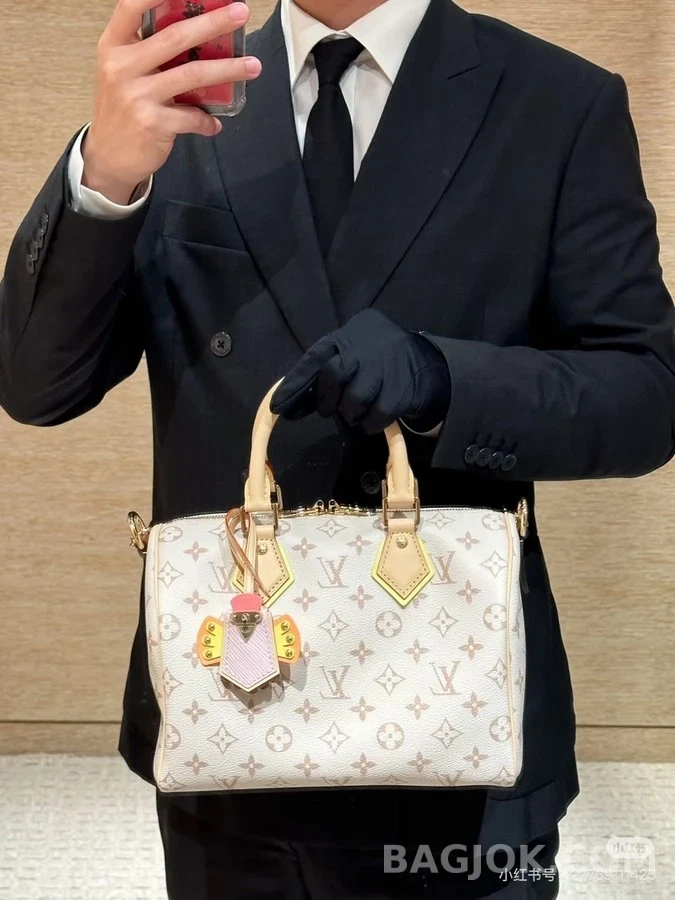 루이비통 루이비통 스피디 반둘리에 20 모노그램 앙프렝뜨 레더 핸드백 상세 이미지