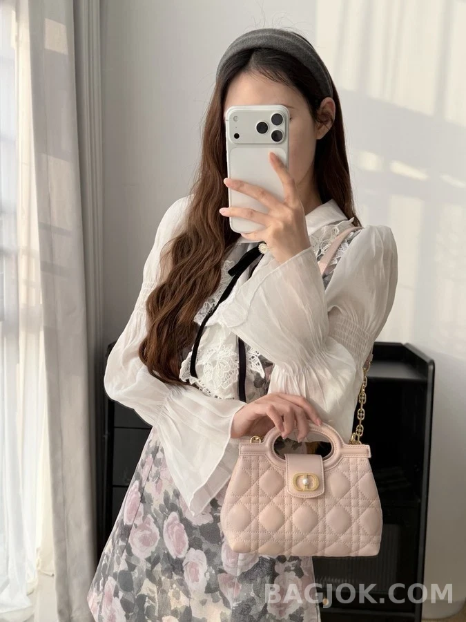디올 디올 카로 탑핸들백 상세 이미지