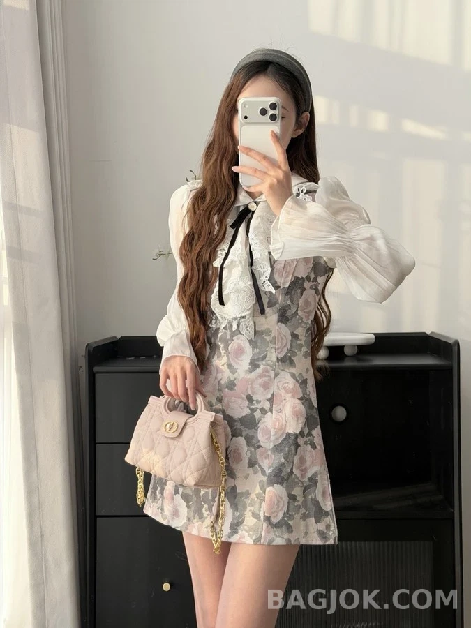 디올 디올 카로 탑핸들백 상세 이미지