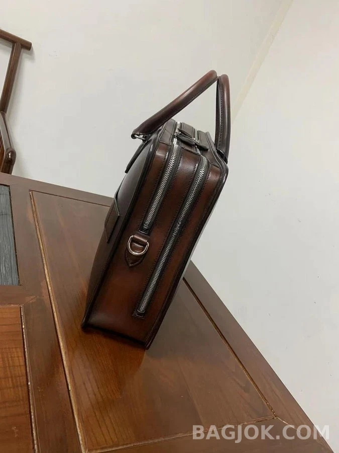  벨루티 원 주르 스크리토 레더 브리프케이스 상세 이미지