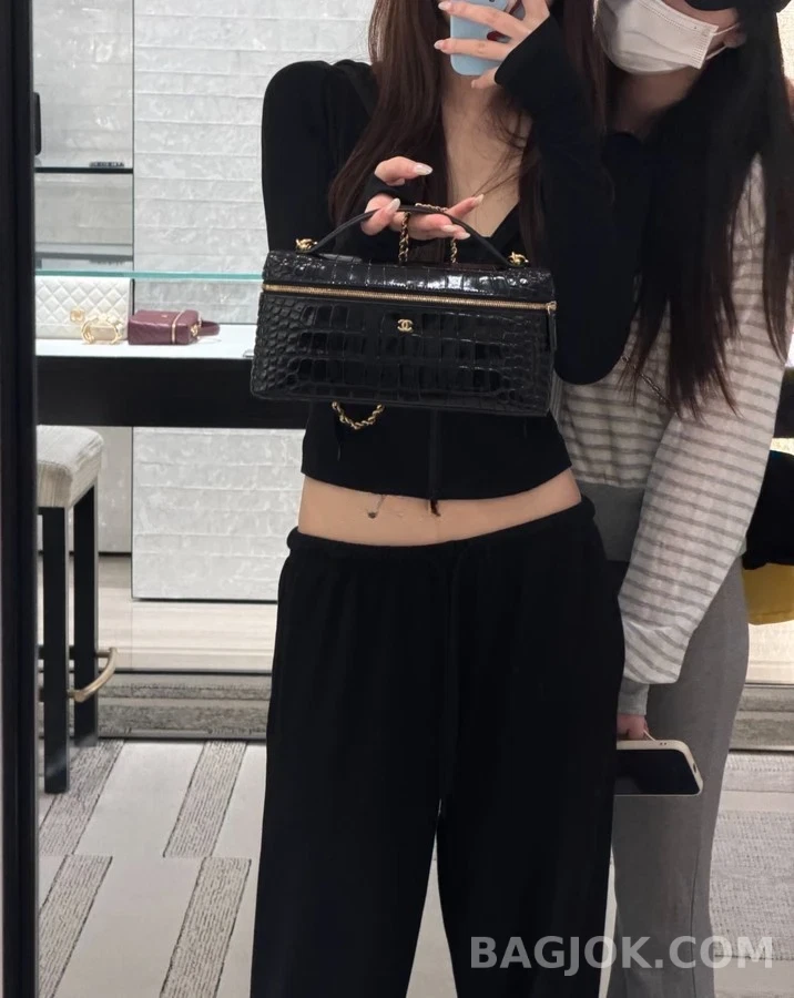 샤넬 샤넬 베니티 탑핸들 위드 체인 스몰 케이스 상세 이미지
