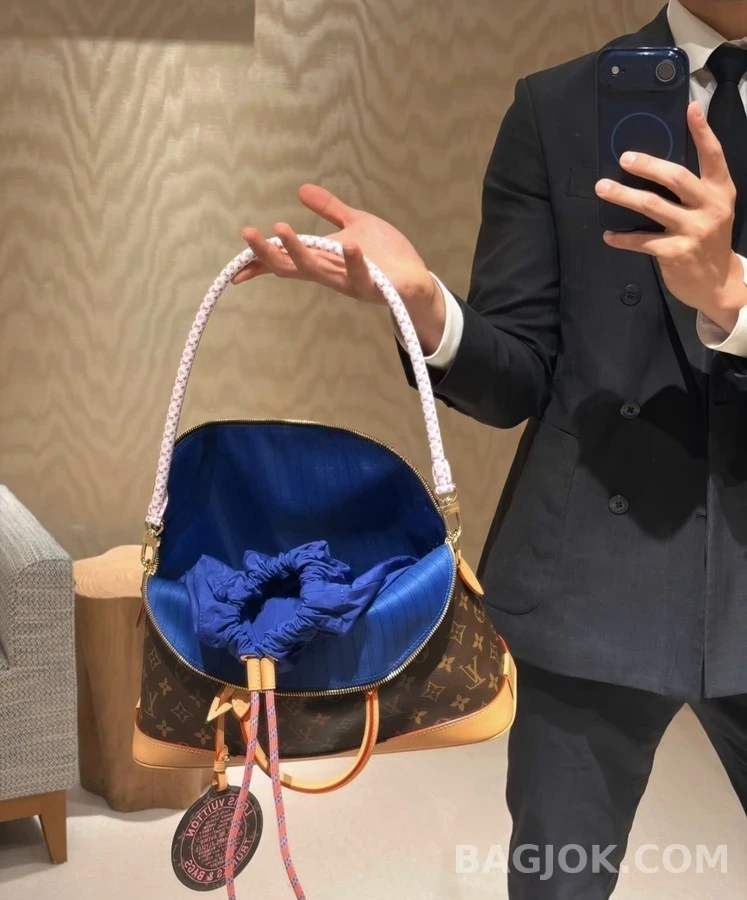루이비통 루이비통 알마 MM 모노그램 캔버스 핸드백 상세 이미지