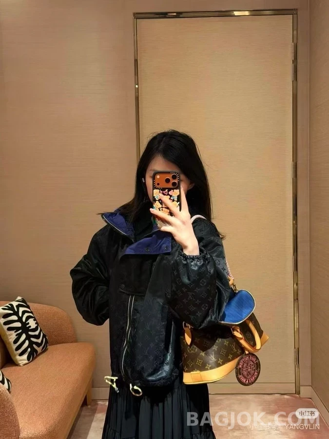 루이비통 루이비통 알마 MM 모노그램 캔버스 핸드백 상세 이미지