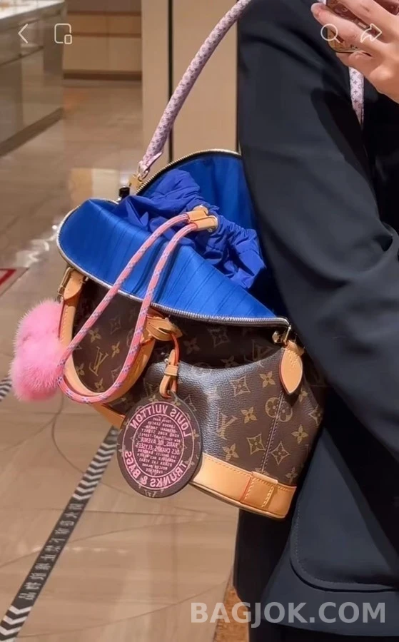 루이비통 루이비통 알마 MM 모노그램 캔버스 핸드백 상세 이미지