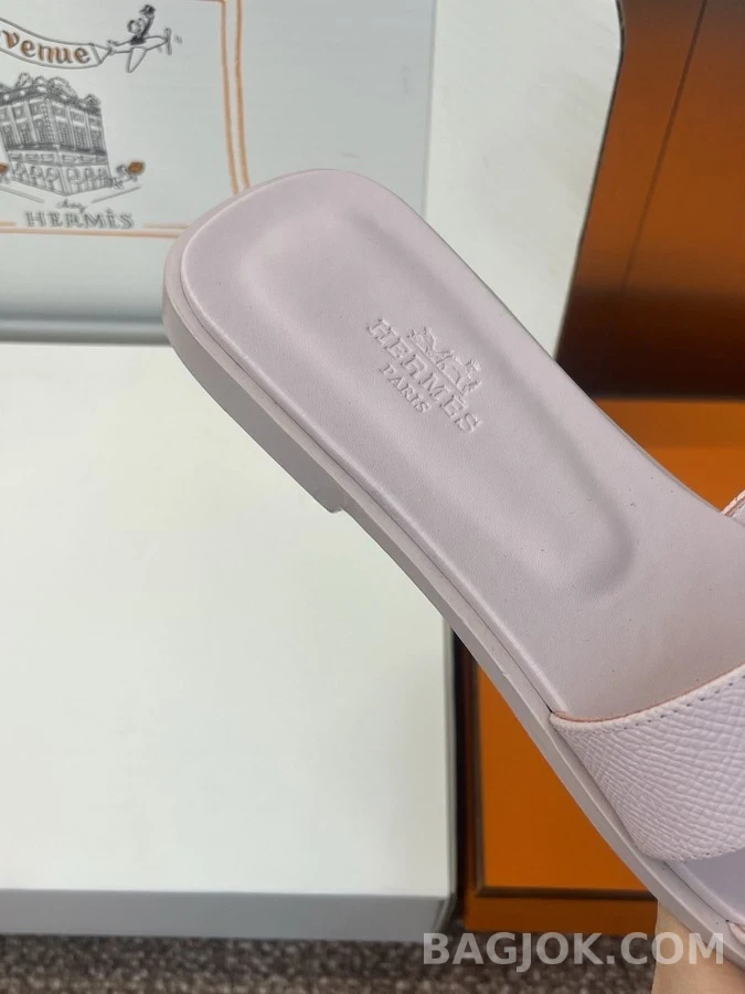 에르메스 에르메스 Oran H 로고 슬리퍼 상세 이미지