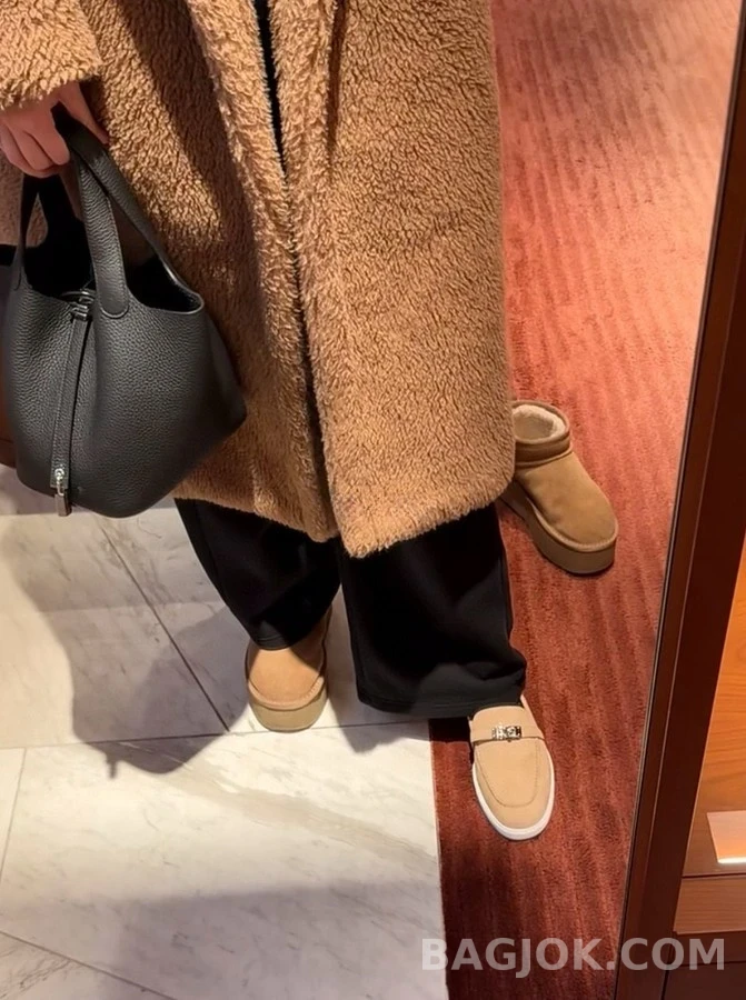 에르메스 에르메스 켈리 버클 스웨이드 로퍼 상세 이미지