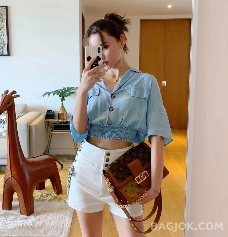루이비통 루이비통 도핀 MM 숄더백 상세 이미지