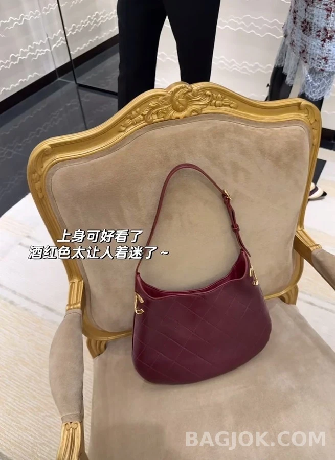 샤넬 샤넬 퀼팅 호보 숄더백 상세 이미지