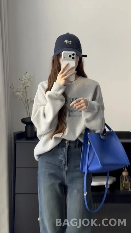 셀린느 셀린느 카바스 버티컬 스몰 트리옹프 토트백 상세 이미지