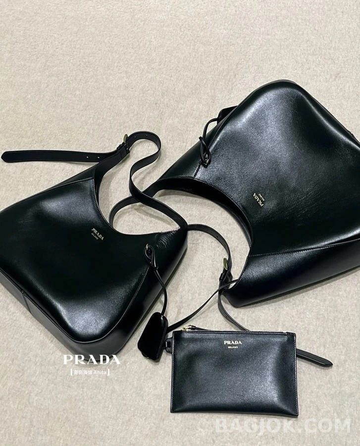 프라다 프라다 아르케 스몰 가죽 숄더백 상세 이미지
