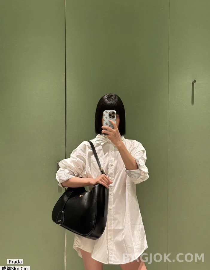프라다 프라다 아르케 스몰 가죽 숄더백 상세 이미지