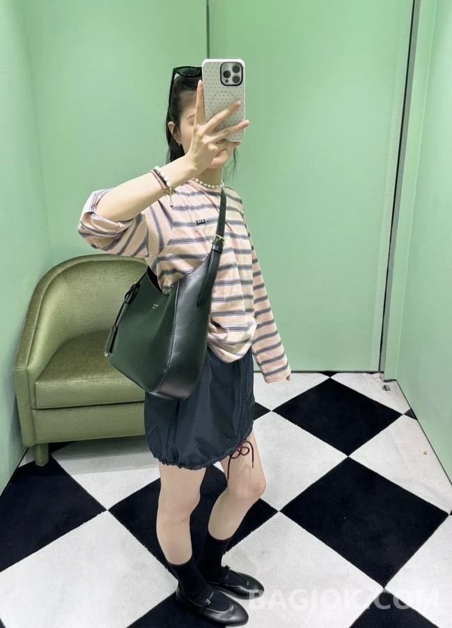 프라다 프라다 아르케 스몰 가죽 숄더백 상세 이미지